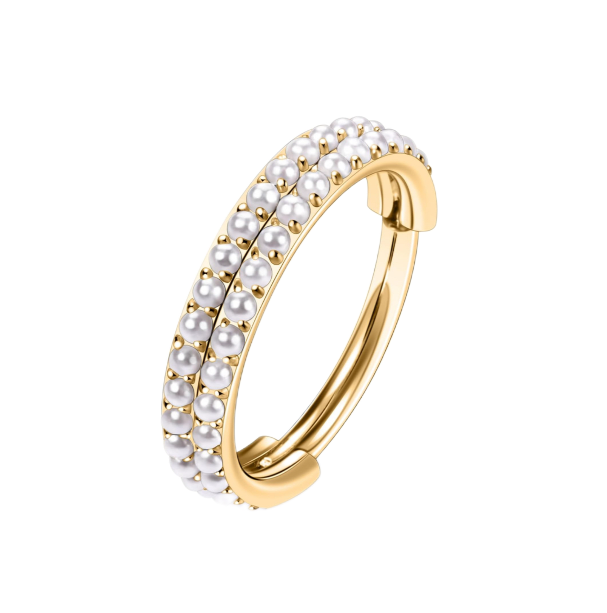 Double clicker with pearl