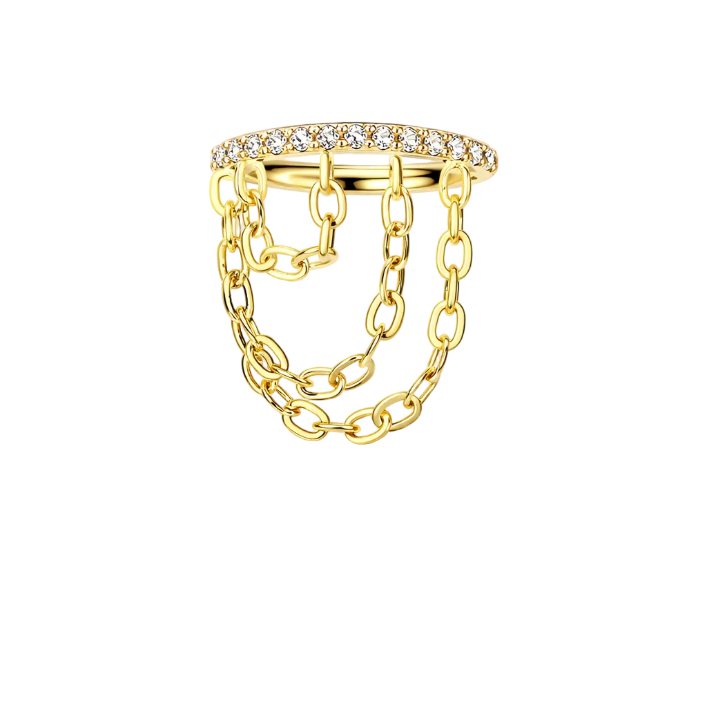 Kiara-Aro with zircon and three chains