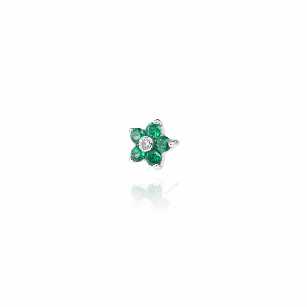 micro penta flower green
