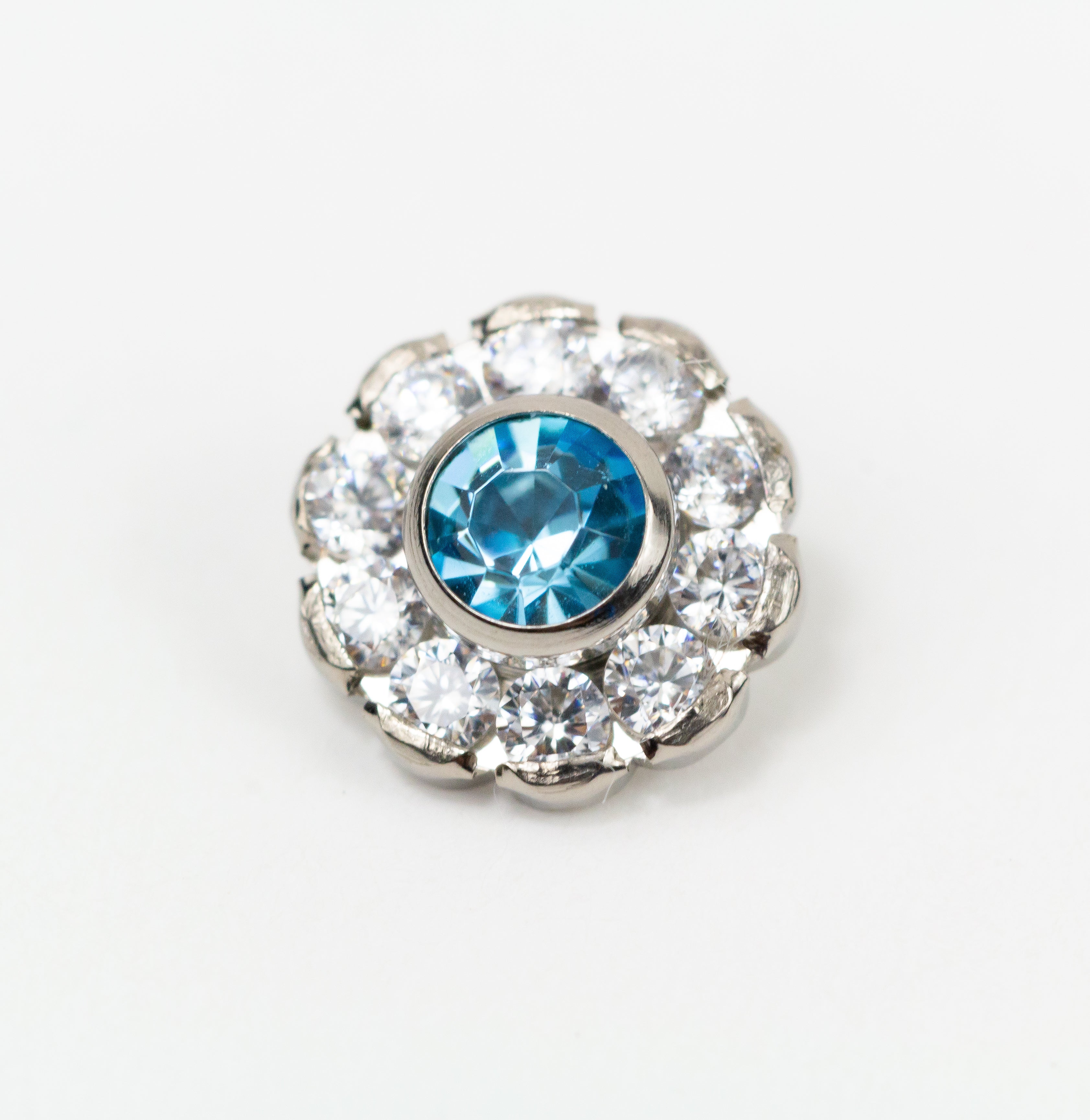 Girasol Flor Zirconia