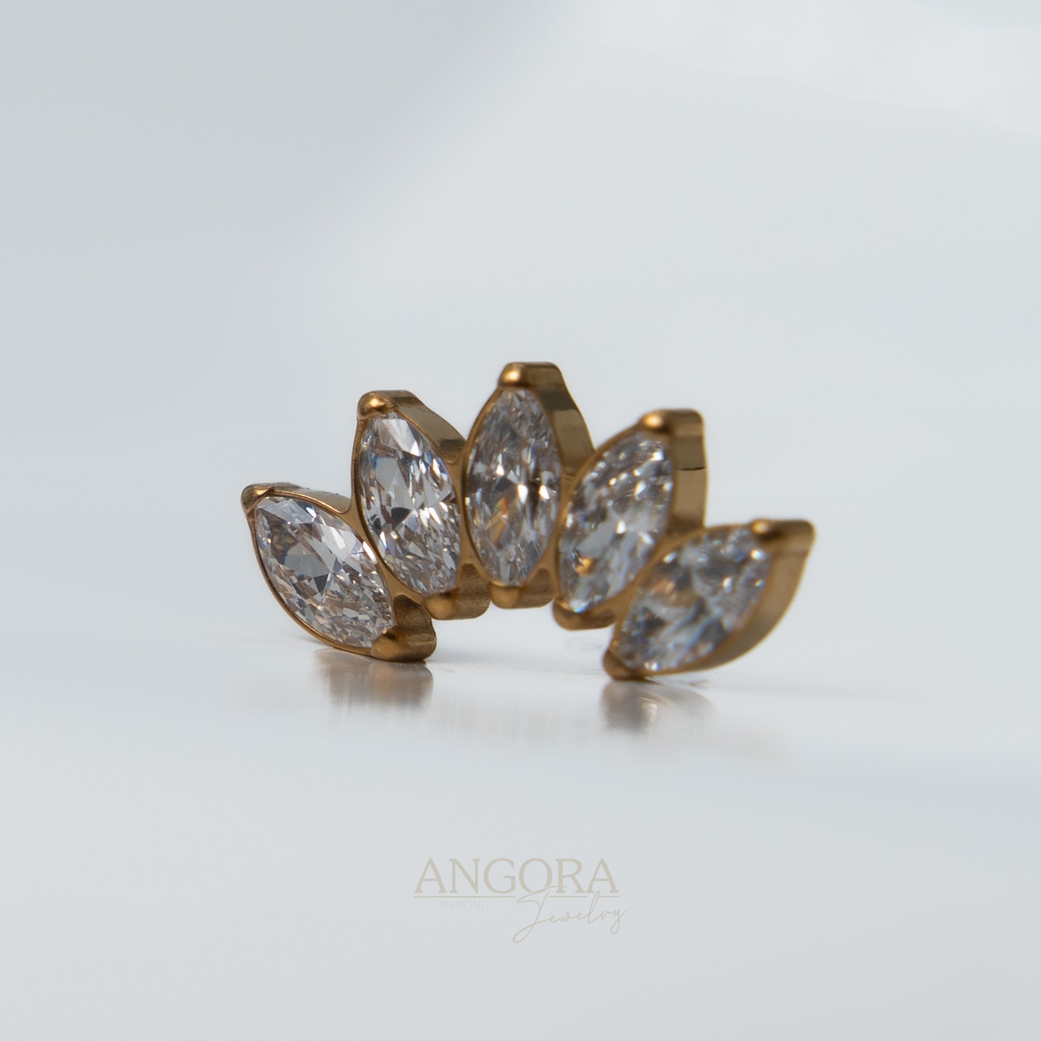 Racimo marquesa de cinco flores de lujo