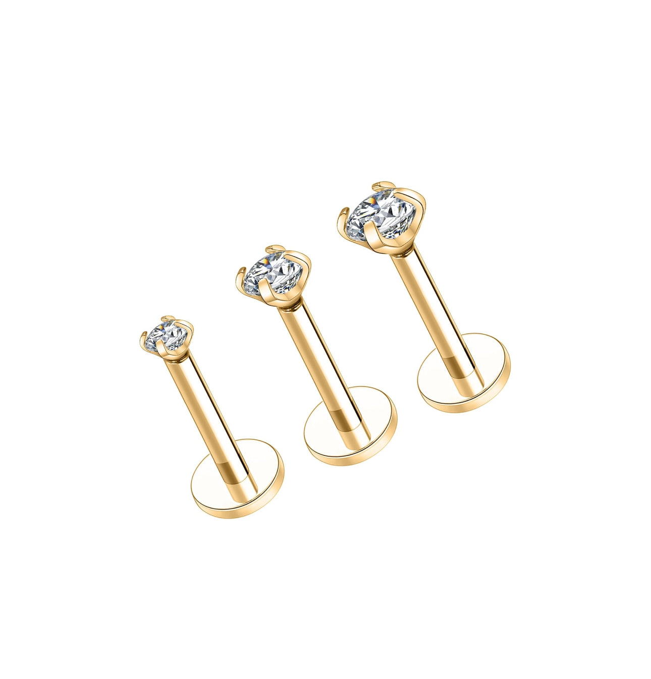 Cubic Annie Titanio Pvd Push pin