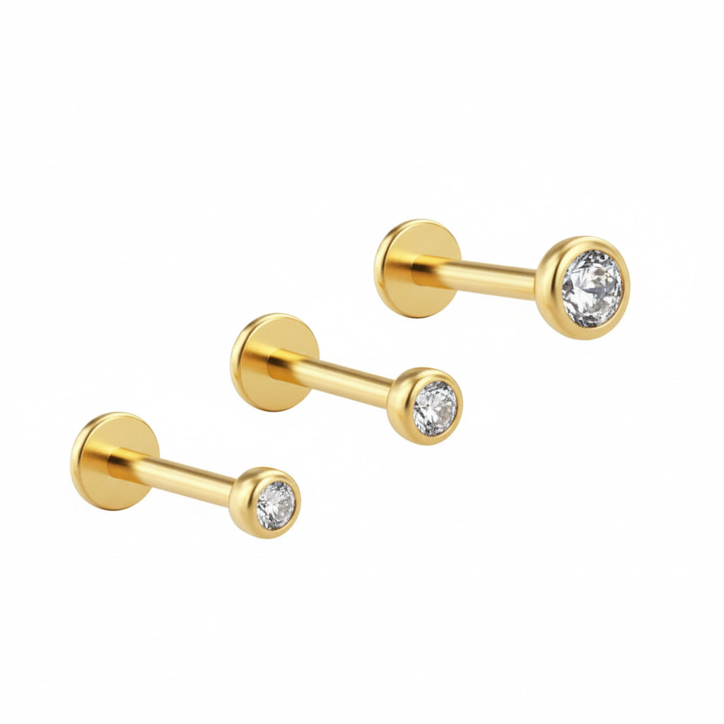 Cobochon PVD -push pin