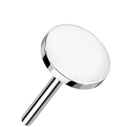 Disco plano de pasador de empuje