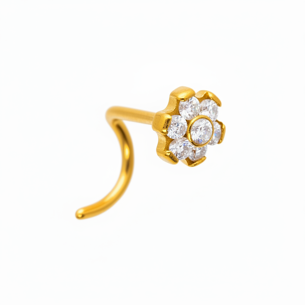 Hexaflor curvo de fosa nasal