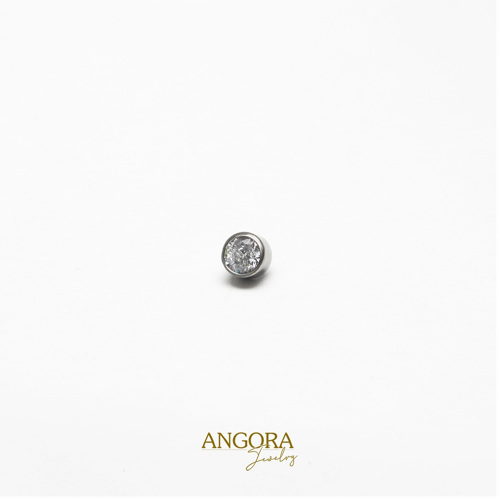 Disco de cabujón de circonita