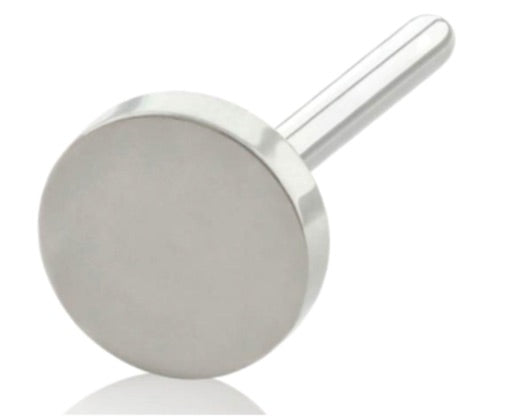 Push Pin Flat Zirconia Disc
