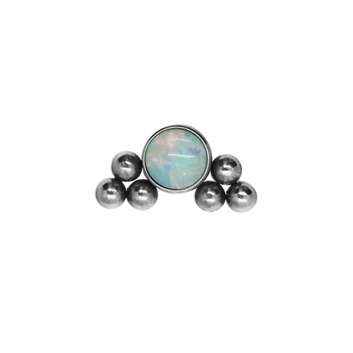 Ópalo de tres lados doble