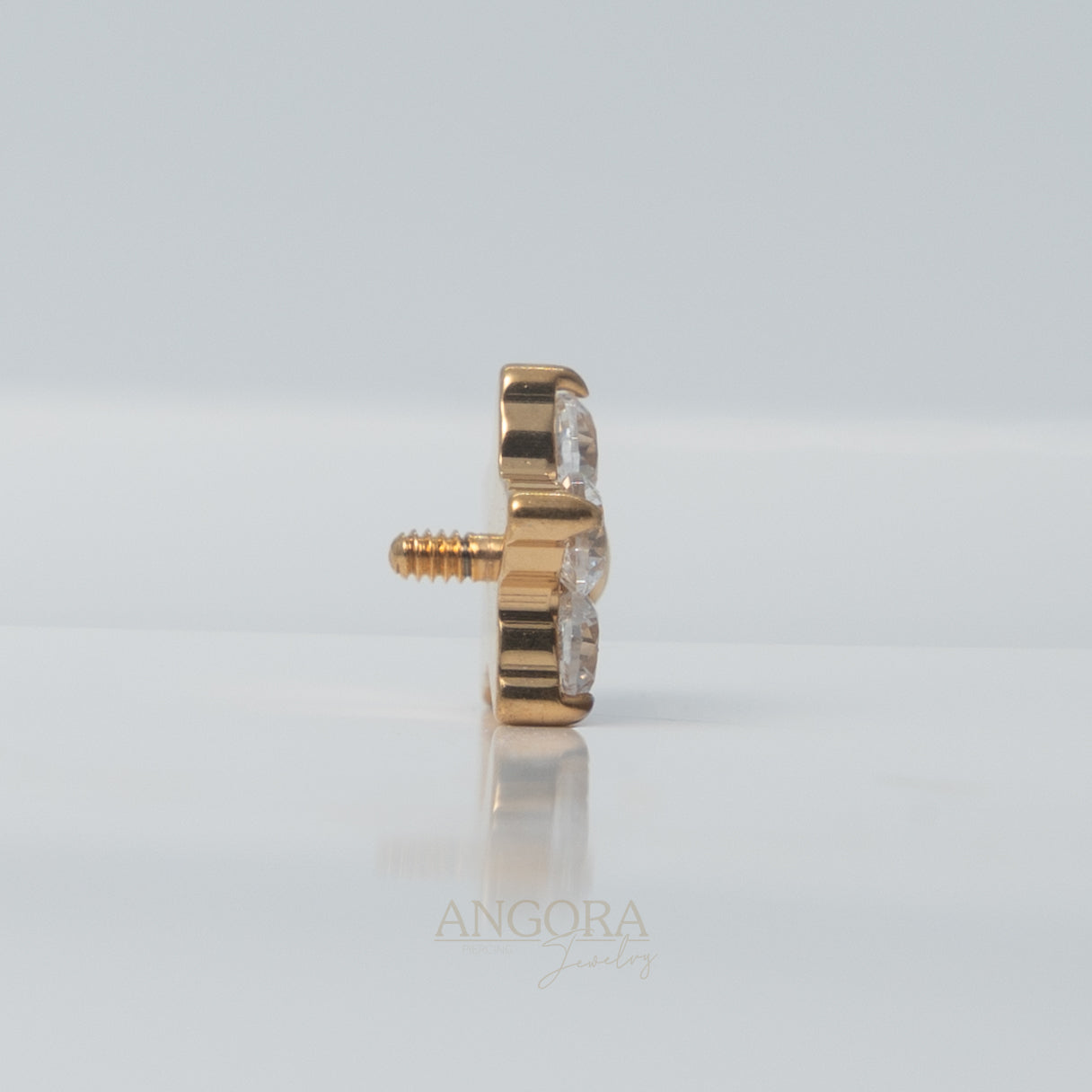 Flower zirconia center deluxe