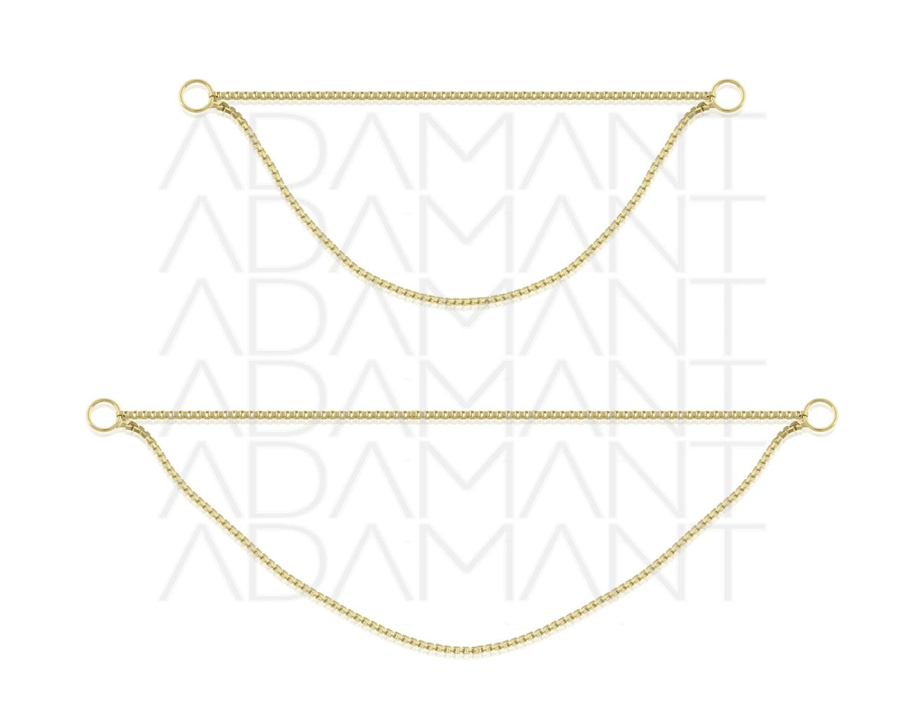 Chain fígaro double