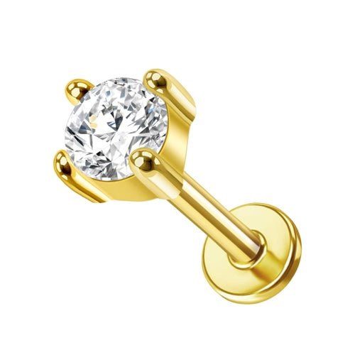 King Flat Oro Negro 14k