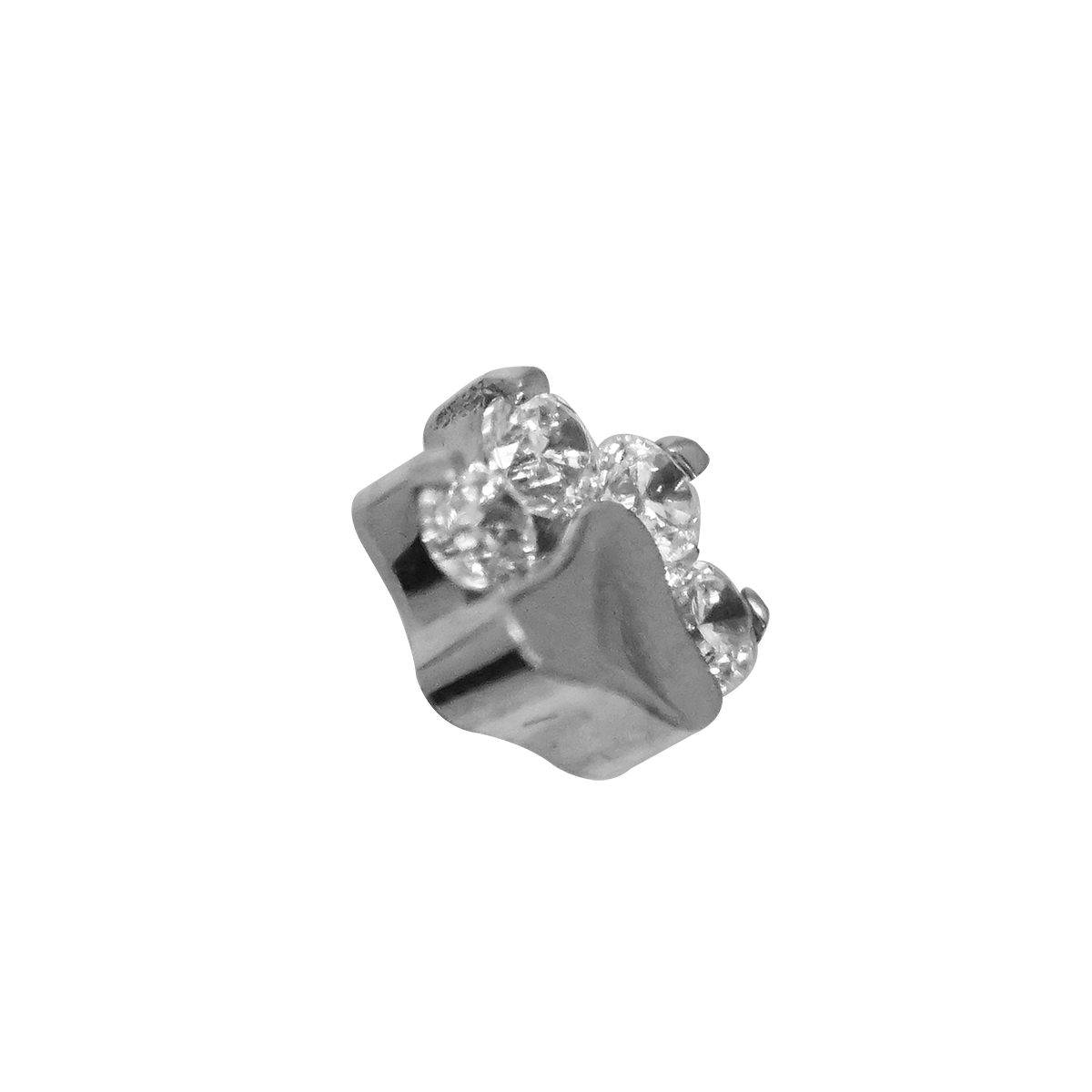 Mini Dog Paw Zircons